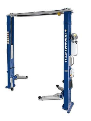 T-Two Post Lift Clear Floor Med 10,000  lbs, 4.5 Ton